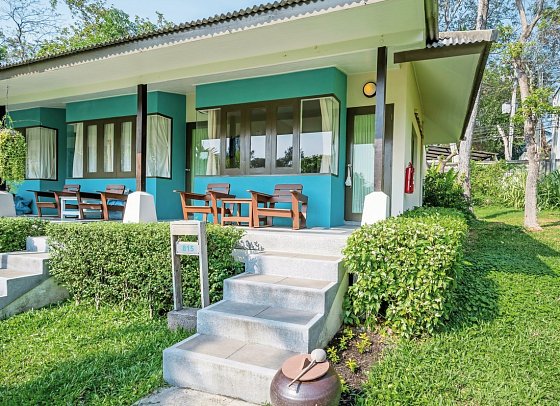 Sai Kaew Beach Resort - Wohnbeispiel Deluxe (Zimmercodierungen UD1 & UP1)