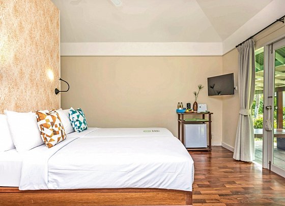 Sai Kaew Beach Resort - Wohnbeispiel Deluxe (Zimmercodierungen UD1 & UP1)