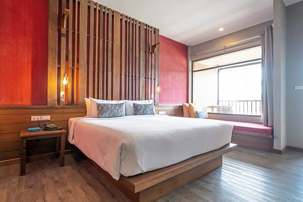 Ao Prao Resort - Wohnbeispiel Deluxe Hillside (Zimmercodierungen UD1 & UP1)