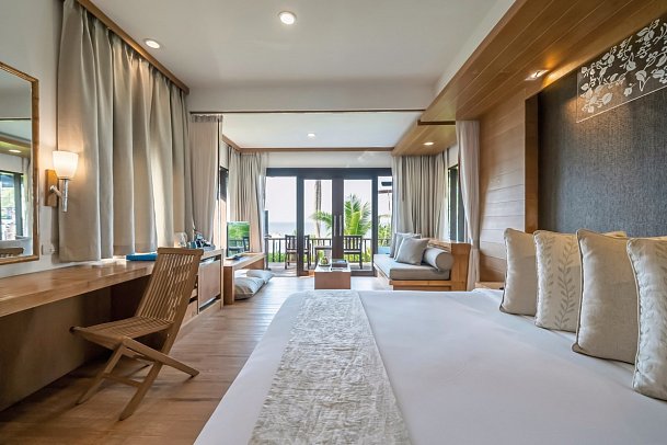 Ao Prao Resort - Wohnbeispiel Beach Front Cottage (Zimmercodierung BBO)