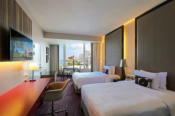 Hard Rock Hotel Pattaya - Wohnbeispiel Deluxe Seaview (Zimmercodierung UDM)