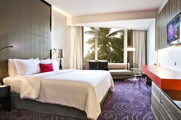 Hard Rock Hotel Pattaya - Wohnbeispiel Deluxe (Zimmercodierung UD1)