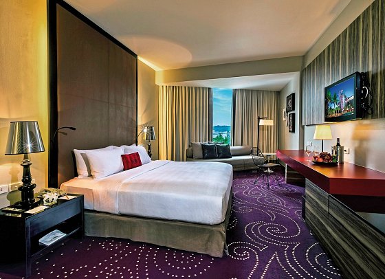 Hard Rock Hotel Pattaya - Wohnbeispiel Deluxe Seaview (Zimmercodierung UDM)