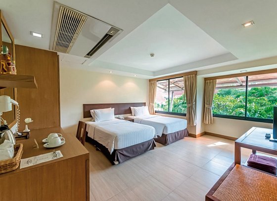 Hotel Tropicana Pattaya - Wohnbeispiel Superior (Zimmercodierung US2)