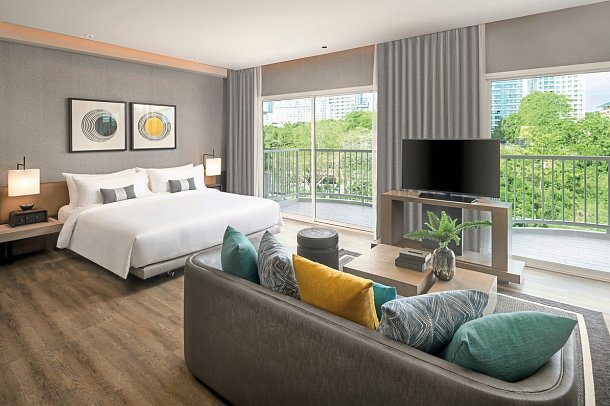 Cross Pattaya Pratamnak - Wohnbeispiel Elite Suite (Zimmercodierung WB1)