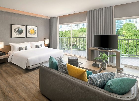 Cross Pattaya Pratamnak - Wohnbeispiel Elite Suite (Zimmercodierung WB1)