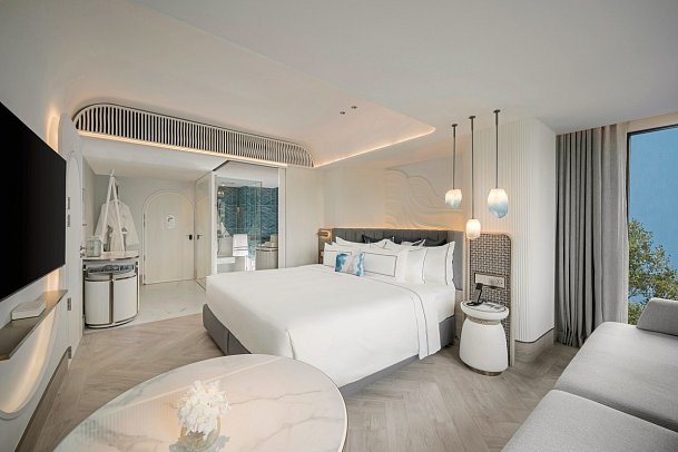 Meliá Pattaya Hotel - Wohnbeispiel Deluxe Sea View (Zimmercodierung UDM)