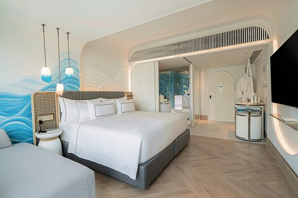 Meliá Pattaya Hotel - Wohnbeispiel Deluxe (Zimmercodierung UD1)