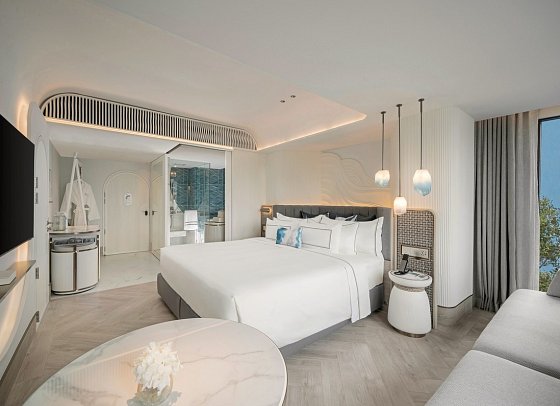 Meliá Pattaya Hotel - Wohnbeispiel Deluxe Sea View (Zimmercodierung UDM)