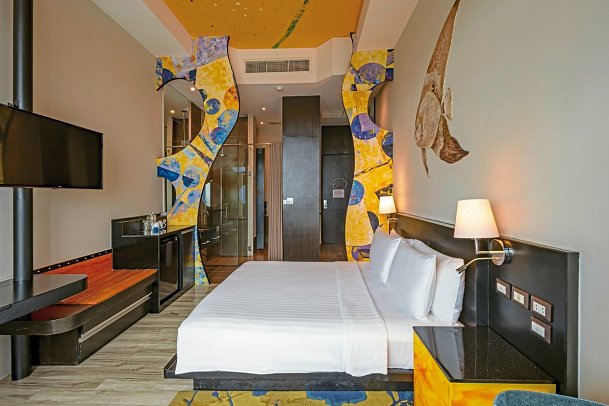 Siam@Siam Design Hotel Pattaya - Wohnbeispiel Deluxe Ocean View (Zimmercodierung UDM)