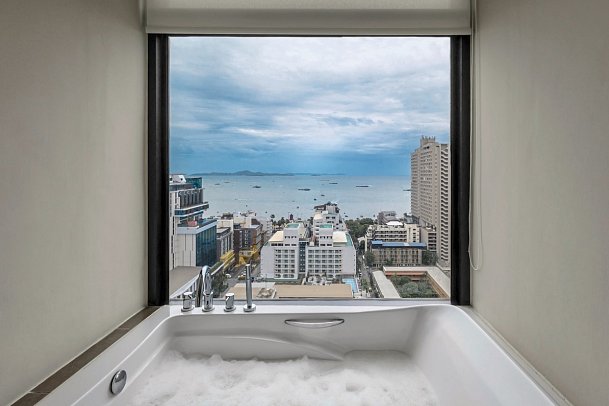 Siam@Siam Design Hotel Pattaya - Wohnbeispiel Studio Ocean View (Zimmercodierung SBM)