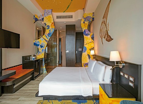 Siam@Siam Design Hotel Pattaya - Wohnbeispiel Deluxe Ocean View (Zimmercodierung UDM)