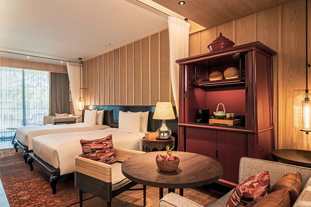 Andaz Pattaya Jomtien Beach - Wohnbeispiel Garden View (Zimmercodierungen UBG & UBP)