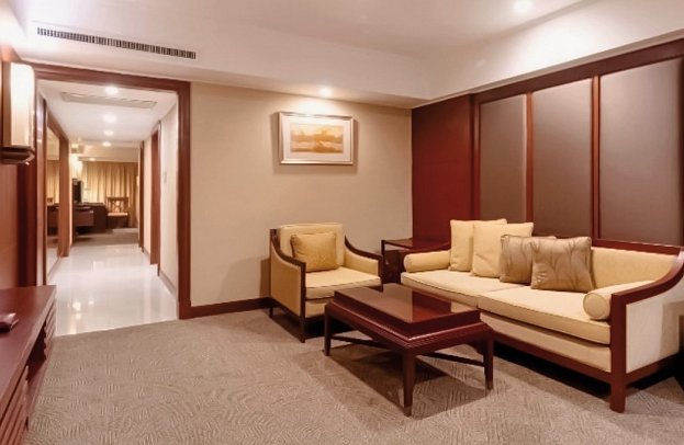 Dusit Thani Pattaya - Wohnbeispiel One Bedroom Suite (Zimmercodierung WB1)