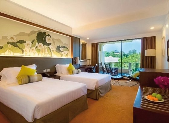 Dusit Thani Pattaya - Wohnbeispiel Premium Garden View (Zimmercodierung UMG)