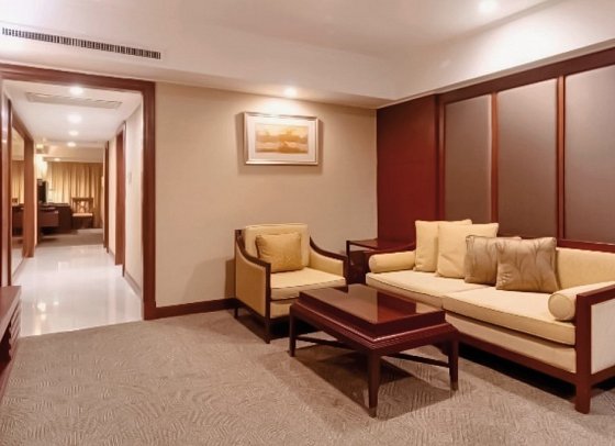 Dusit Thani Pattaya - Wohnbeispiel One Bedroom Suite (Zimmercodierung WB1)
