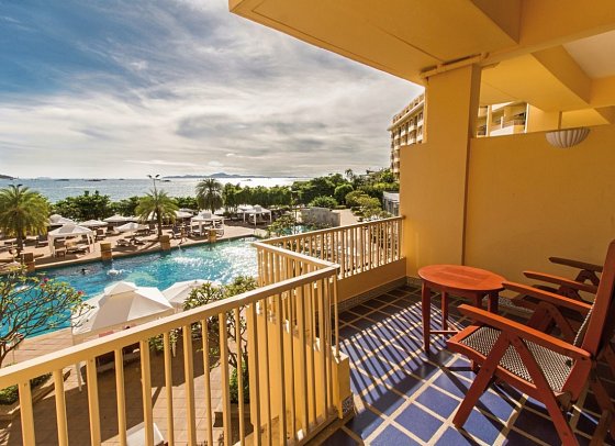 Dusit Thani Pattaya - Wohnbeispiel Premium Sea View (Zimmercodierung UMM)