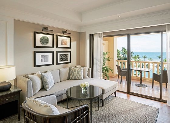 Dusit Thani Hua Hin - Wohnbeispiel Club Ocean Suite (Zimmercodierung WL1)