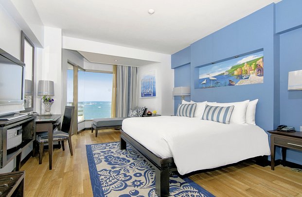 The Bayview Pattaya - Wohnbeispiel Deluxe Seaview (Zimmercodierung UDM)