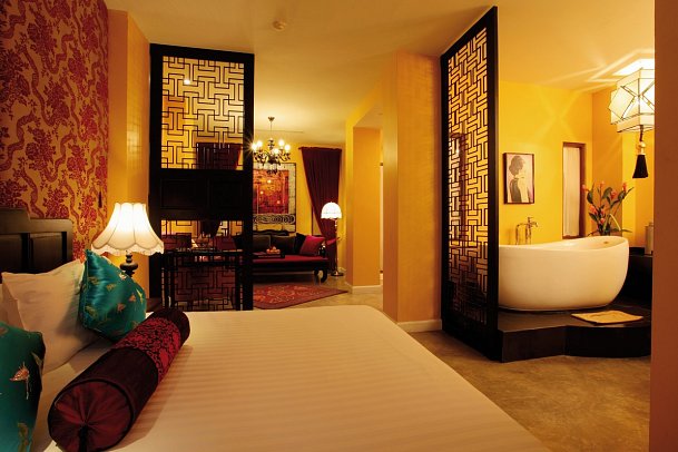 Shanghai Mansion Bangkok - Wohnbeispiel Suite (Zimmercodierung WB1)