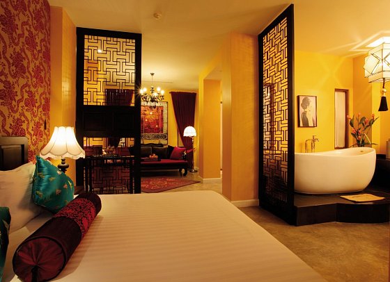 Shanghai Mansion Bangkok - Wohnbeispiel Suite (Zimmercodierung WB1)