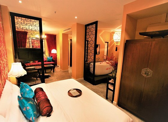 Shanghai Mansion Bangkok - Wohnbeispiel Suite (Zimmercodierung WB1)