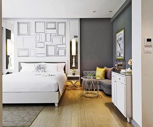 U Sathorn Bangkok - Wohnbeispiel Deluxe-Zimmer (DZL)
