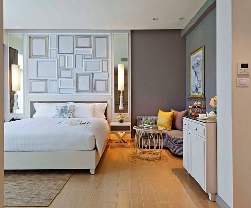 U Sathorn Bangkok - Wohnbeispiel Terrace Garden View (Zimmercodierung UBG)