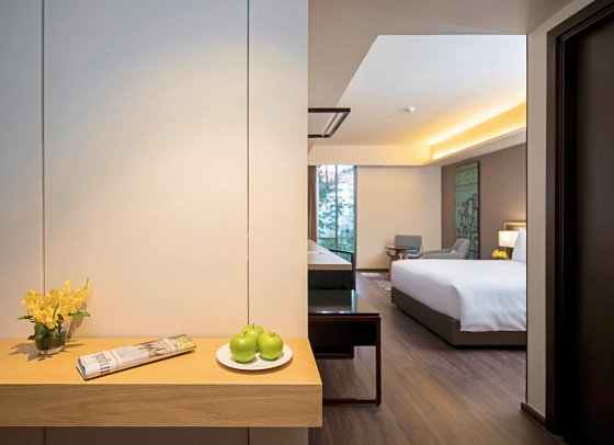 Travelodge Sukhumvit 11 - Wohnbeispiel Deluxe Plus (Zimmercodierung UD3)