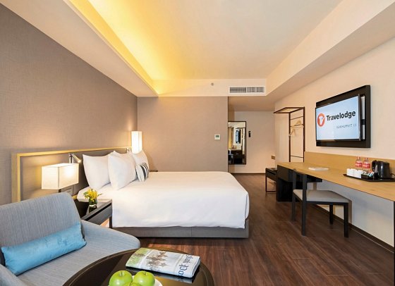 Travelodge Sukhumvit 11 - Wohnbeispiel Deluxe Plus (Zimmercodierung UD3)