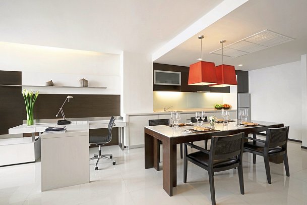 JC Kevin Sathorn Bangkok Hotel - Wohnbeispiel Two Bedroom Suiten (Zimmercodierung WB2)