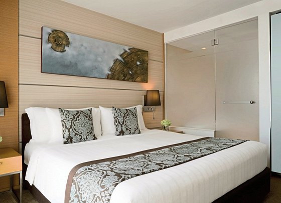 JC Kevin Sathorn Bangkok Hotel - Wohnbeispiel One Bedroom Suiten (Zimmercodierung WB1)