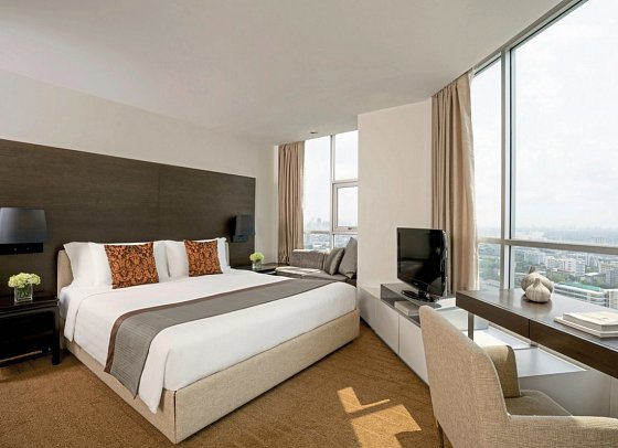 JC Kevin Sathorn Bangkok Hotel - Wohnbeispiel Two Bedroom Suiten (Zimmercodierung WB2)