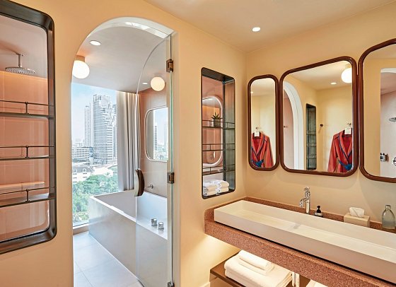 The Standard, Bangkok Mahanakhon - Wohnbeispiel Deluxe King (Zimmercodierung UD1)