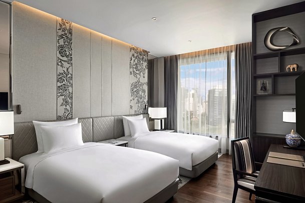 Sindhorn Kempinski Hotel Bangkok - Wohnbeispiel Grand Premier (Zimmercodierung UM1)