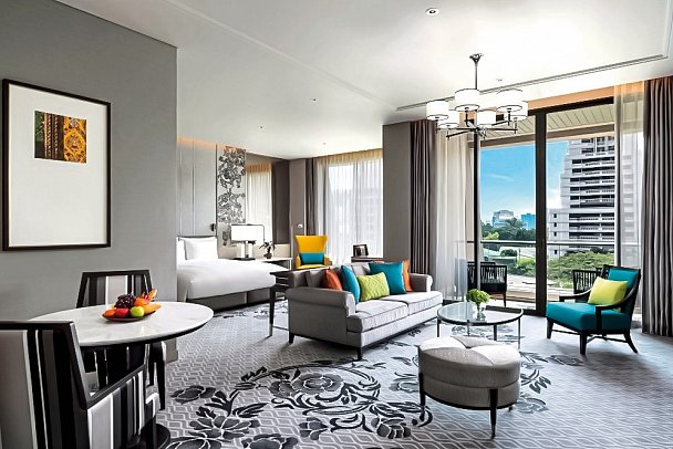 Sindhorn Kempinski Hotel Bangkok - Wohnbeispiel Executive Club (Zimmercodierung UT1)