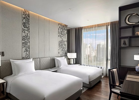 Sindhorn Kempinski Hotel Bangkok - Wohnbeispiel Grand Premier (Zimmercodierung UM1)