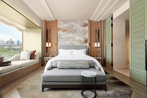 Dusit Thani Bangkok - Wohnbeispiel Premier King (Zimmercodierung UM1)