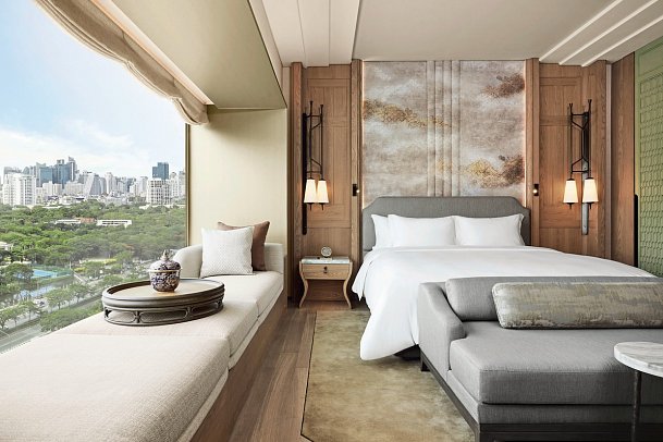 Dusit Thani Bangkok - Wohnbeispiel Club King (Zimmercodierung UL1)