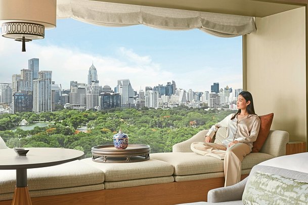 Dusit Thani Bangkok - Wohnbeispiel Club King (Zimmercodierung UL1)