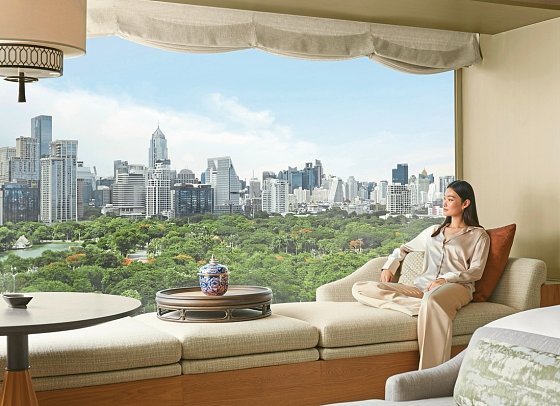 Dusit Thani Bangkok - Wohnbeispiel Club King (Zimmercodierung UL1)