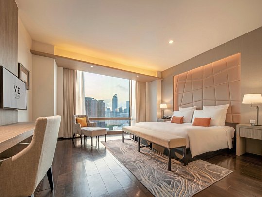 VIE Hotel Bangkok - MGallery - Wohnbeispiel Deluxe (Zimmercodierung UD1)