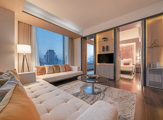 VIE Hotel Bangkok - MGallery - Wohnbeispiel Deluxe Suite (Zimmercodierung WD1)