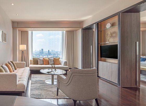 VIE Hotel Bangkok - MGallery - Wohnbeispiel Deluxe Suite (Zimmercodierung WD1)
