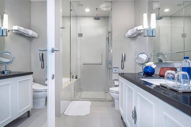 137 Pillars Suites & Residences Bangkok - Badbeispiel The Pillars Executive Two Bedroom Residences (Zimmercodierung SB3)