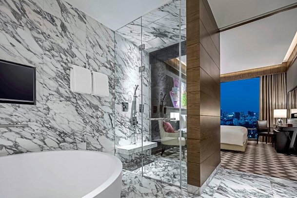 137 Pillars Suites & Residences Bangkok - Badbeispiel Ayutthaya Suite (Zimmercodierung WB2)