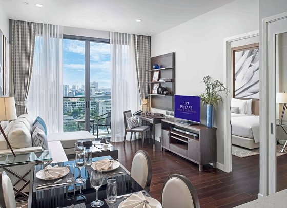137 Pillars Suites & Residences Bangkok - Wohnbeispiel The Pillars One Bedroom Residences (Zimmercodierung SB2)