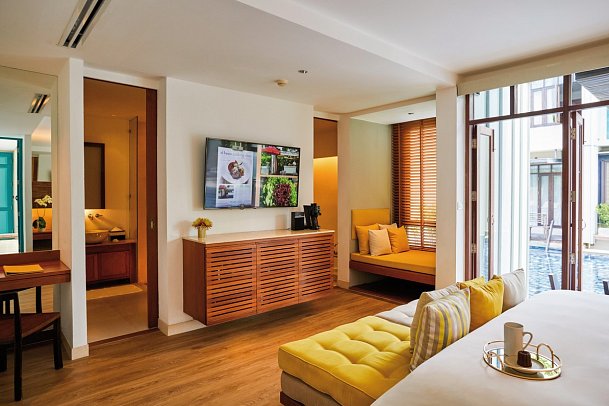 Let´s Sea Hua Hin Al Fresco Resort - Wohnbeispiel Pool Access LaZzzzz Suite (Zimmercodierung WBQ)