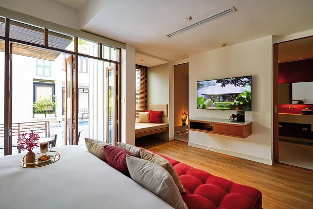 Let´s Sea Hua Hin Al Fresco Resort - Wohnbeispiel Pool Access LaZzzzz Suite (Zimmercodierung WBQ)
