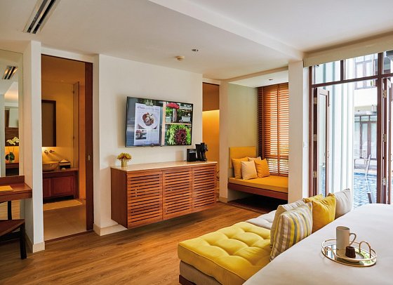Let´s Sea Hua Hin Al Fresco Resort - Wohnbeispiel Pool Access LaZzzzz Suite (Zimmercodierung WBQ)